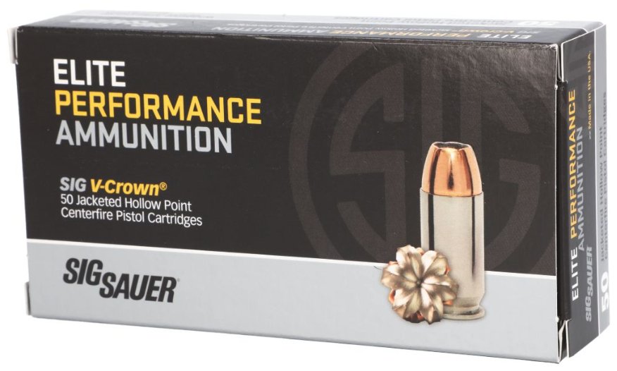 Sig Sauer Elite V-Crown .40 S&W JHP 165gr - 50rd