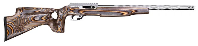 Volquartsen SF-1 Brown/Gray Thumbhole w/ RR, .22LR, 18.5", 10rd