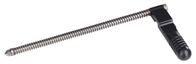 Volquartsen Extended Bolt Handle and Recoil Rod Assembly for 10/22, Black