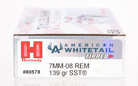 Hornady Whitetail SST, .7m-08 Win, 139gr, 20rd