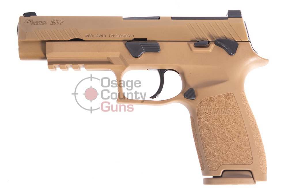 Sig Sauer M17 CSS MS, Coyote, 9mm, 4.7" BBL, 3x10 Rds