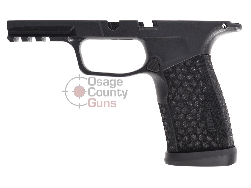 Sig Sauer P365X-MACRO Grip Mod, 9/380, LXG Hexagonal Agressive - Black