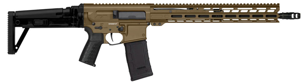 CMMG RIFLE, DISSENT, Mk4, 300BLK, 16.1",  Midnight Bronze