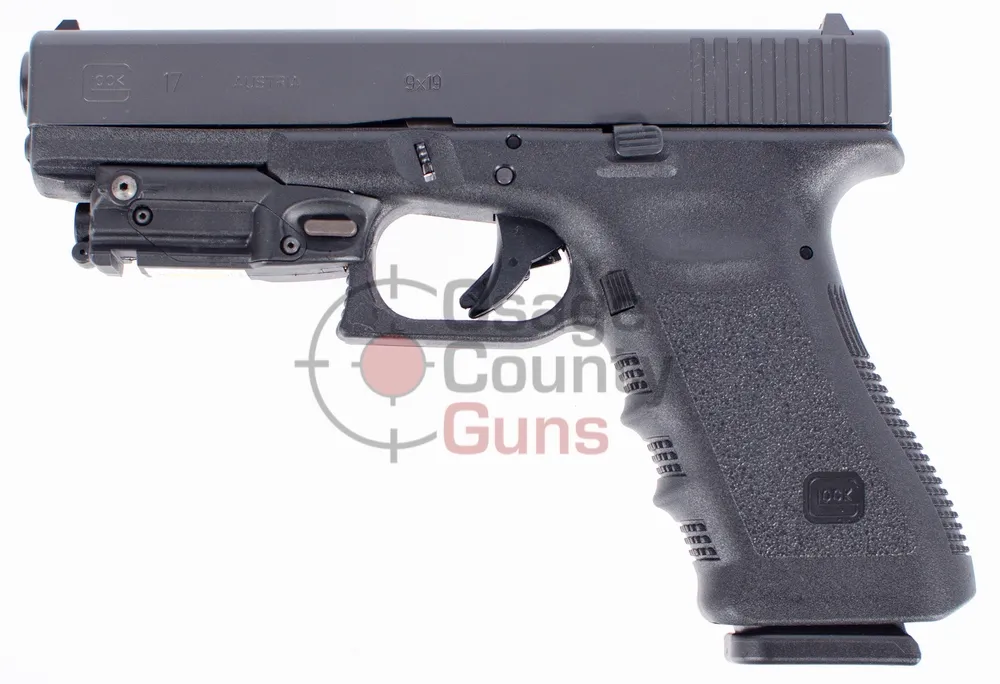 Glock 17 Gen 3 w/ FATE Laser System, 9mm, 4.49" BBL, 2x17rd