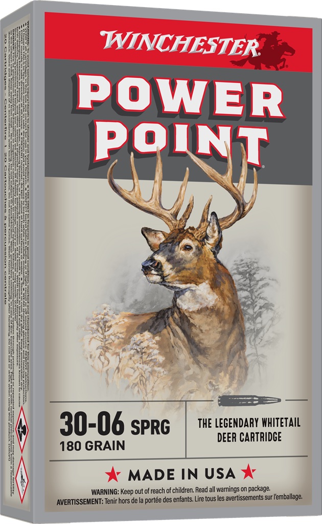 Winchester Power Point .30-06, 180gr, 20rd