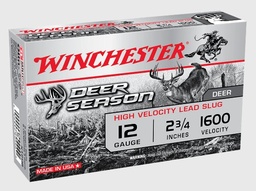 [X12DS] Winchester Deer Season, Rifled Slug, 12 Ga, 2-3/4", 5 Rds