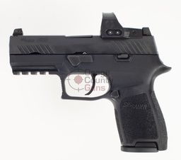 [W320C-9-BSS-RXP-6] Sig Sauer P320 Compact w/ Romeo1 Pro 6MOA - 3.9" 9mm