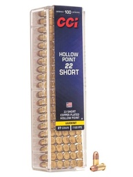[0028] CCI 22 Short, 27 Gr, Hollow Point, 100 Rds
