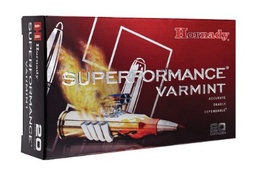[8334] Hornady Superformance Varmint, 22-250 Rem, 35 Gr, NTX SPF, 20 Rds