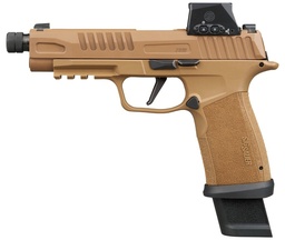 [365XF-9-CTAC-TB-RXSL] SIG P365 Fuse TACOPS Coyote w/ Romeo-X SIGLOC, 9mm, 5.1", 21rd