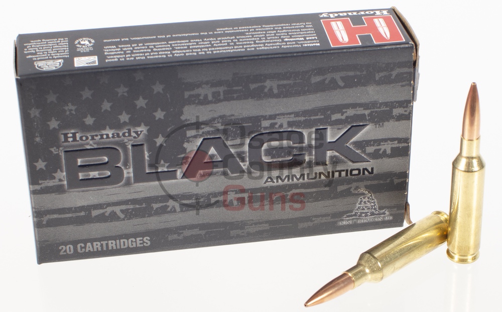 Hornady Ammo BTHP Black, 105gr, 6mm Creedmoor, 20rd