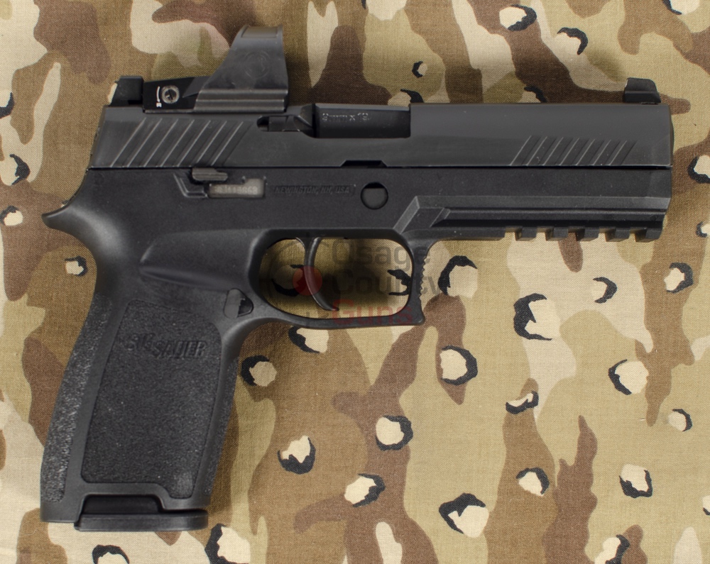 Sig Sauer P320 Full Size, Romeo1 Pro, Night Sights, 9mm, 4.7" BBL, 17rd
