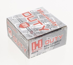 [90216] Hornady Critical Duty 9mm +P FlexLock - 25rd