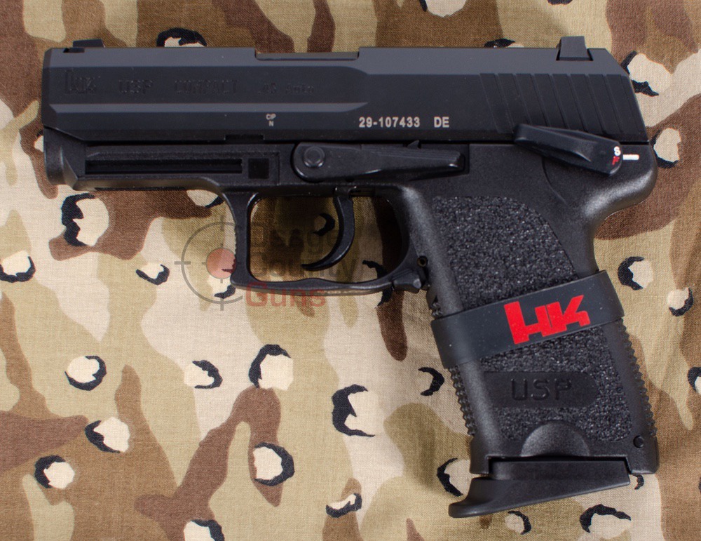 Heckler & Koch USP Compact V1, .45 ACP, 3.78" BBL, 2x8 Rds