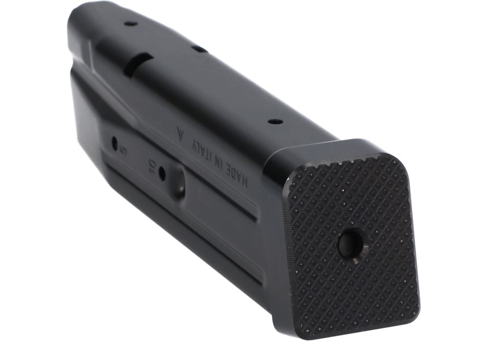 Sig Sauer P320 Magazine w/ Checkered Aluminum Base - 10rd - 9mm