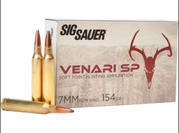 [V7MMSP154-20] Sig Sauer Venari SP - 154gr - 7mm Rem Mag - 20rd