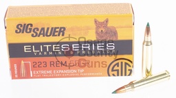 [E223V2-20] Sig Sauer Elite Series Extreme Expansion Tip - 55gr - .223 Rem - 20rds