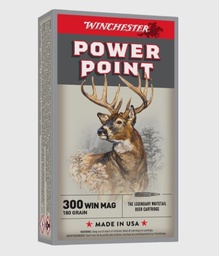 [X30WM2] Winchester Power-Point, 300 Win Mag, 180 Gr., 20 Rds
