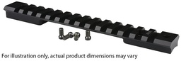 [7671-20MOA] Warne Remington 700 Style SA Mountain Tech Rail, 20MOA, w/6-48 & 8-40 screws