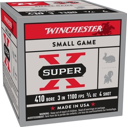 [X413H4] Winchester Super-X, .410, 3", #4, 3/4oz, 25rd