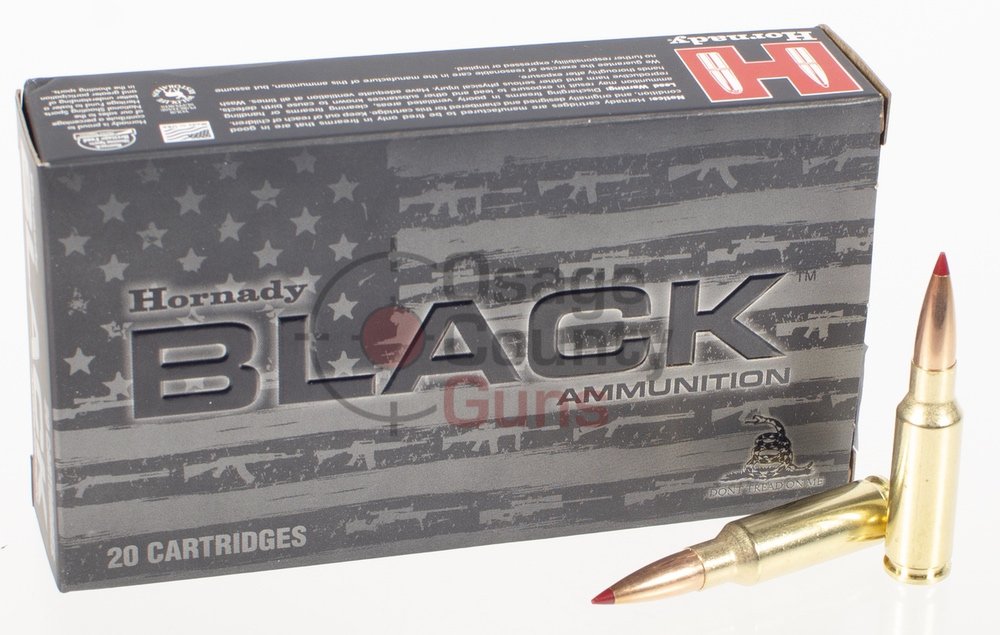 Hornady ELD Match Black, 6.5 Grendel, 123gr, 20rd