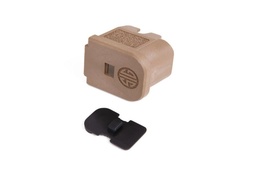 [KIT-MOD-MAG-XFLR-PLT-COY] Sig Sauer P320 21rd Extended Magazine Floor Plate, Coyote