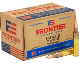 [FR2005] Hornady Frontier 5.56 NATO, 55 Gr, FMJ (XM193), 50 Rds