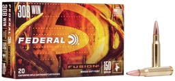 [F308FS1] Federal Fusion .308 Win, 150gr, SP, 20rds