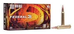 [F300WFS3] Federal Fusion Soft Point,.300 Win Mag, 180 Gr, 20 Rds