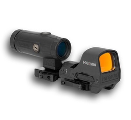 [HS510C+HM3X Combo] Holosun HS510C Red Circle Dot Sight + HM3X 3x Magnifier Combo