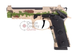 [SPEC0742A18] Beretta 92XI SAO Vegetato Camo, 9mm, 4.7" BBL, 2x18 Rds