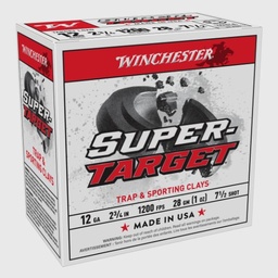[TRGT12007] Winchester Super Target, 12 Ga, 2-3/4", #7.5 Shot, 25 Rds