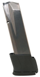 [194760000] Smith & Wesson Magazine, Fits M&P, Stainless, Black Base, .45ACP, 14rd