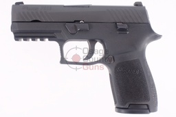 [W320C-9-BSS] Sig Sauer P320 Compact 9mm 3.9" SIGLITE Night Sights, 15rd — W320C-9-BSS