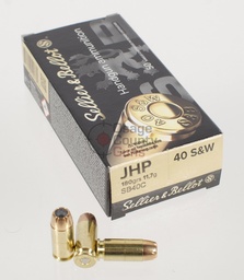 [SB40C] Sellier & Bellot JHP - 180gr - .40 S&W - 50rd